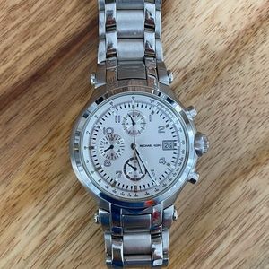Michael Kors women’s oversz stainless steel watch